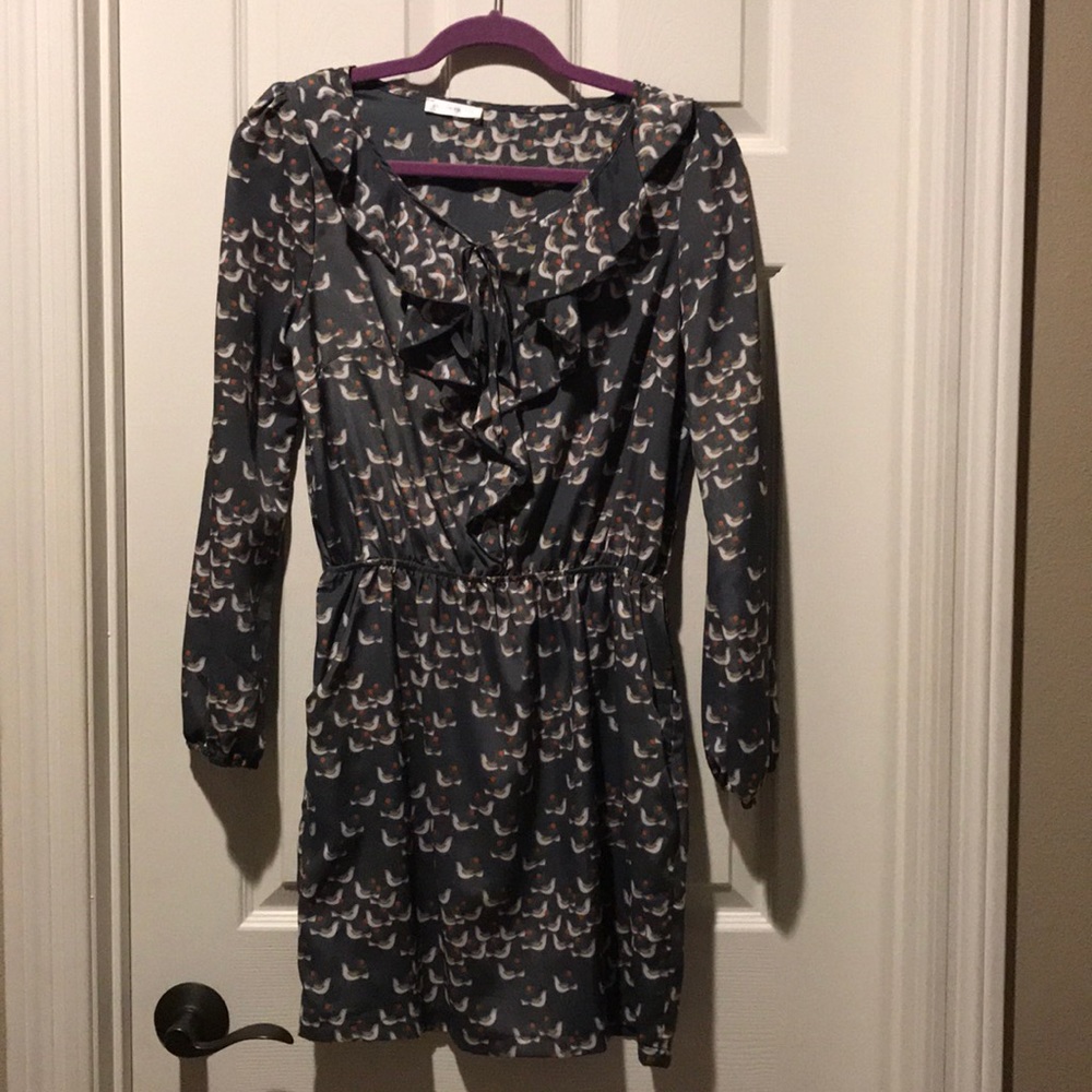 Printed Dress- with cute pockets